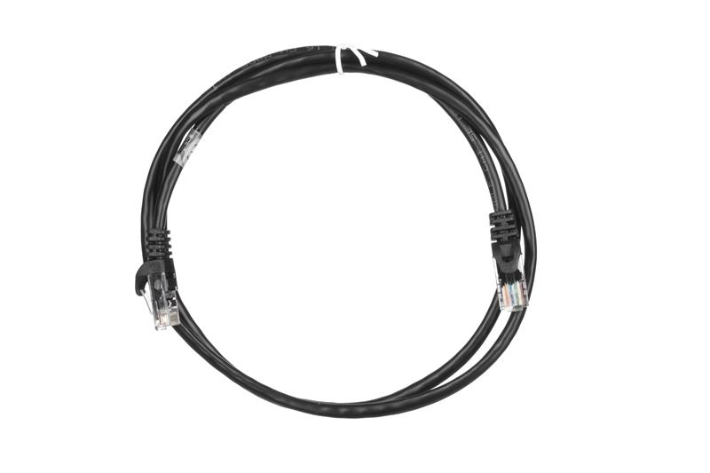 Патч-корд 2E Cat 5e,UTP,RJ45, 26AWG ,7/0.16 Cu, 1.20 m, PVC,Black