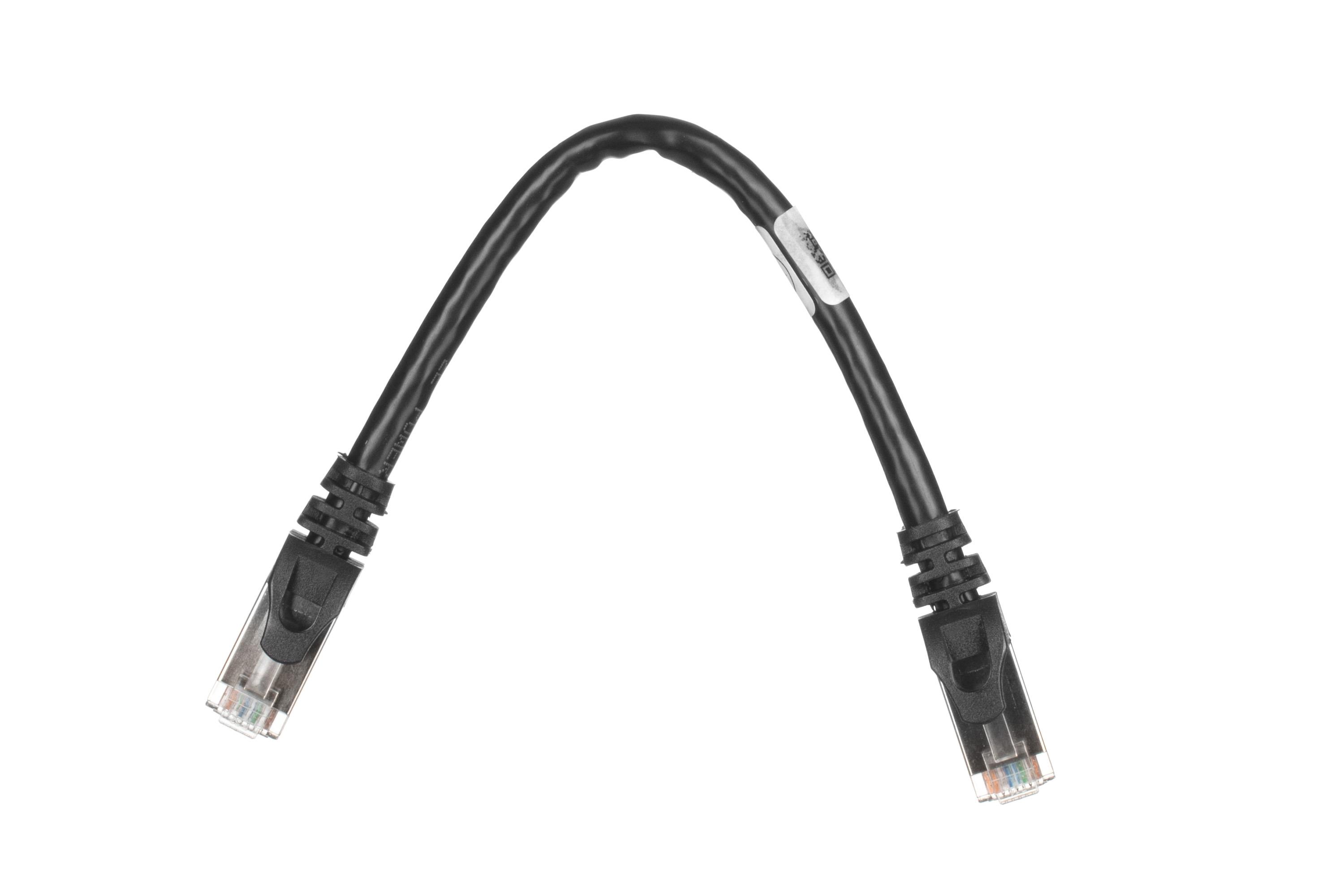 Патч-корд 2E Cat 6,S-FTP экран оплётка фольга,RJ45, 4Х2 27AWG ,7/0.14 Cu, 0.20 m, PVC,Black