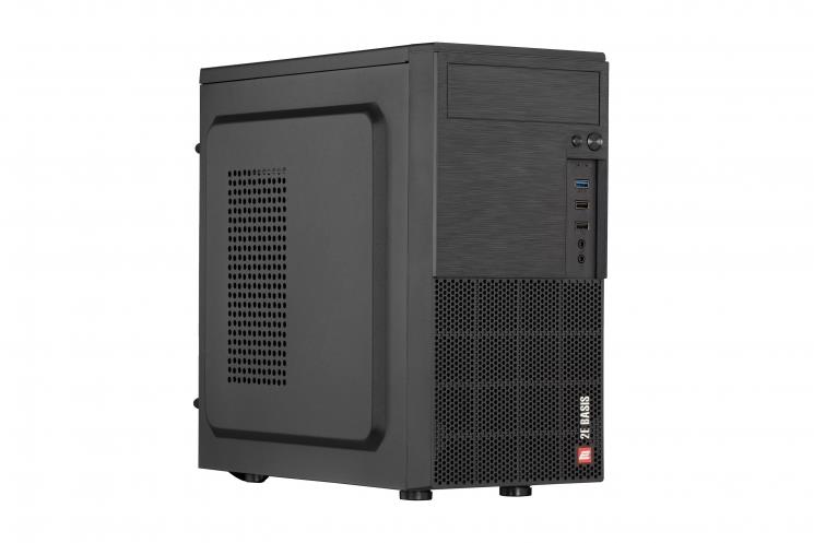 Корпус 2E Basis RD8603U-400 з БЖ 2E ATX400W, 1xUSB3.0, 2xUSB2.0, VGA 320мм, mATX, чорний