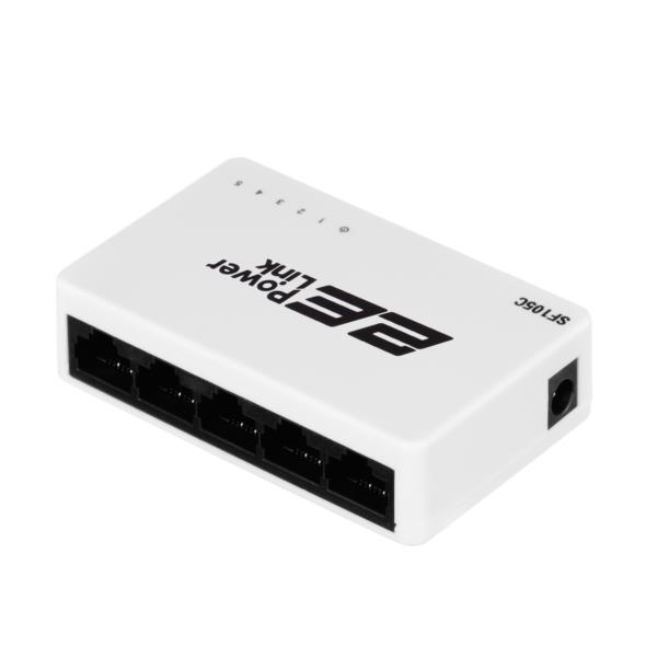 Коммутатор 2E PowerLink SF105C 5xFE, неуправляемый, десктоп