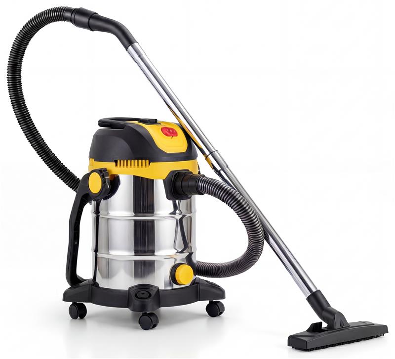 Пилосос професійний 2E PowerClean 20S 1200Вт 17кПа контейнер 20л розетка 220В/2000Вт вологе/сухе прибирання функція повітродувки IPX4 5.6кг