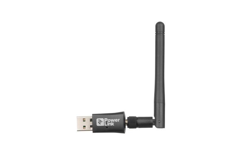WiFi-адаптер 2E PowerLink WR820E N300, Внешняя съемная антенна, USB2.0