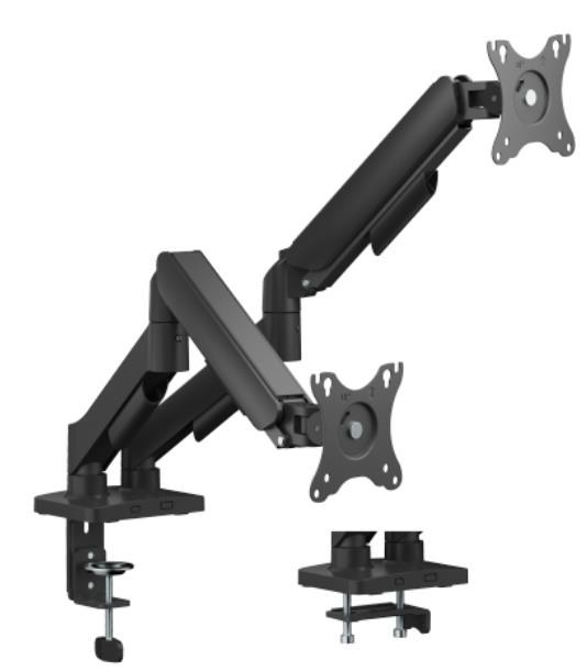 Кріплення моніторів настільне 2E Rauprigsi, 19"- 32", 2х8кг