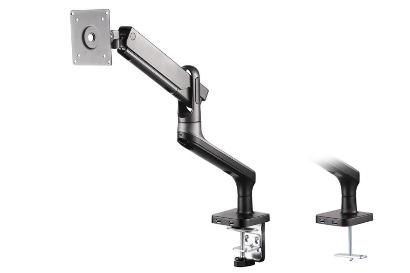 Кріплення монітора настільне 2E Evdo 17"- 32" 9кг 2хUSB 3.0