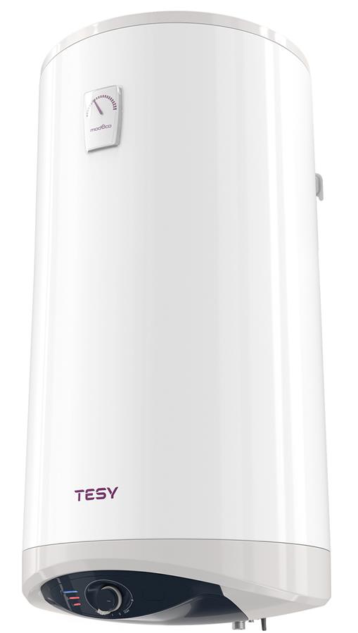 Водонагрівач електр. TESY Modeco Ceramic круглий GCV 1004724D C21 TS2RC, 100л, 2,4кВт, сухий тен, мех. кер-ння, B, білий
