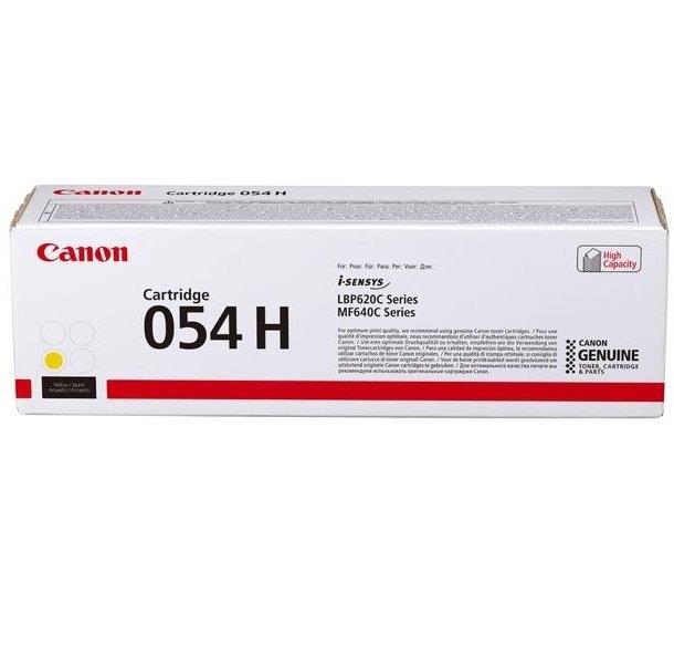 Картридж Canon 054H MF641/643/645, LBP-621/623 Yellow (2300 арк)