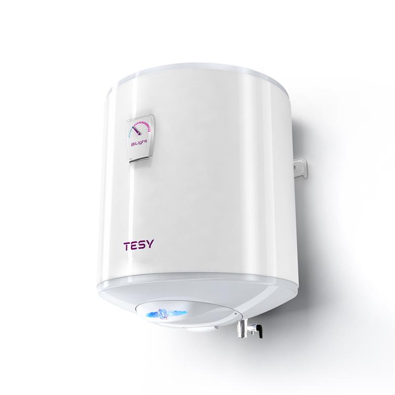 Водонагрівач електр. TESY Bilight 50V круглий GCV 504420 B11 TSRC, 50л, 2кВт, мех. кер-ння, C, білий