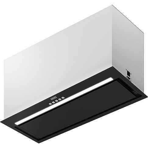 Витяжка Franke вбудовувана 70см, 1120м.куб/год, Box Flush Evo FBFE BK MATT A70, чорний