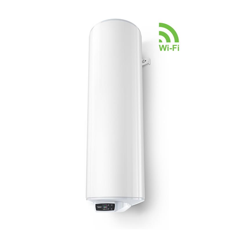 Водонагрівач електр. TESY Bilight Cloud GCV 803530 B15 EW, 80л, 3 кВт, круглий слім, ел. керування, Wi-Fi, Болгарія, B