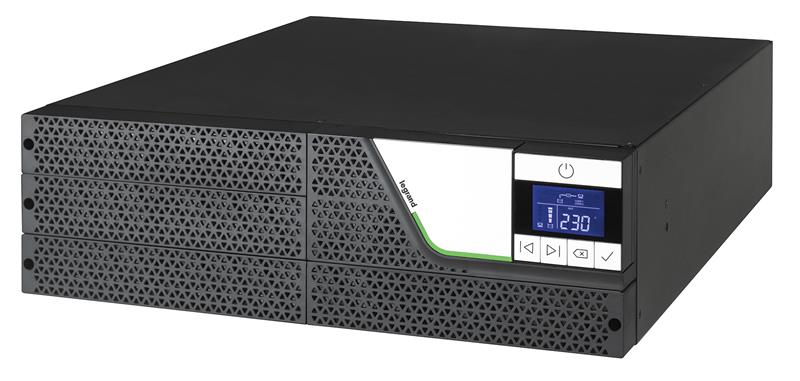Джерело безперебійного живлення Legrand Keor SPE, 2200VA/1980W, RT3U, LCD, RS232, USB, EPO, 1xC19, 8xC13