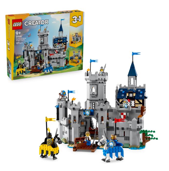 Конструктор LEGO Creator Середньовічний замок із лицарем на коні
