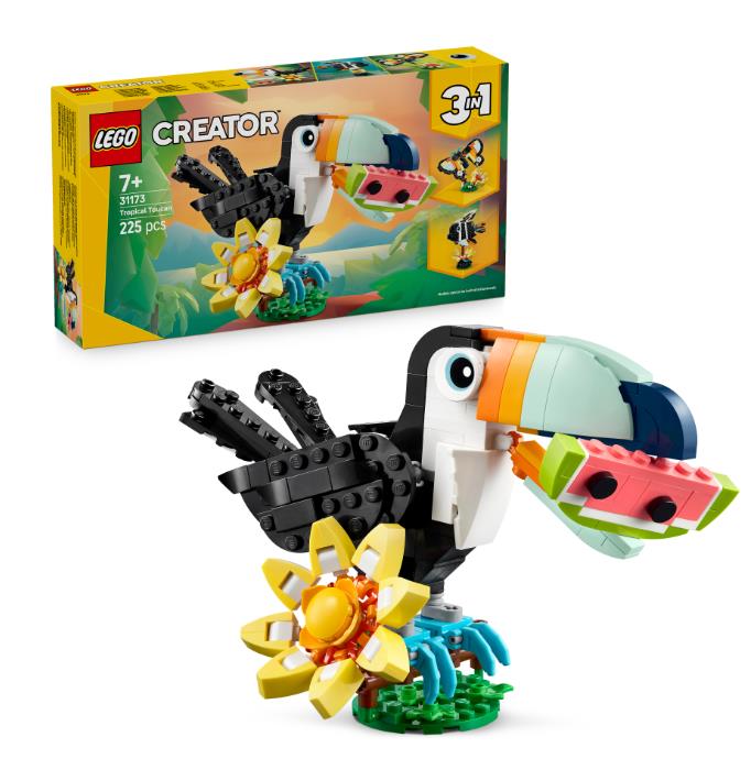 Конструктор LEGO Creator Дикі тварини: тропічний тукан