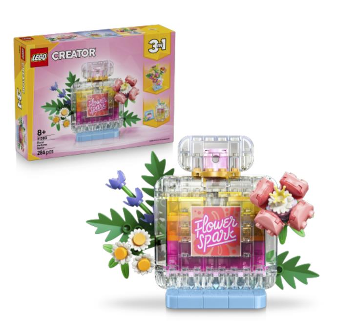 Конструктор LEGO Creator Флакон для парфумів із квітковим декором