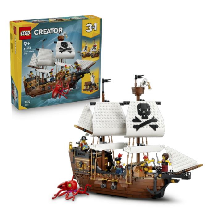 Конструктор LEGO Creator Культовий піратський корабель