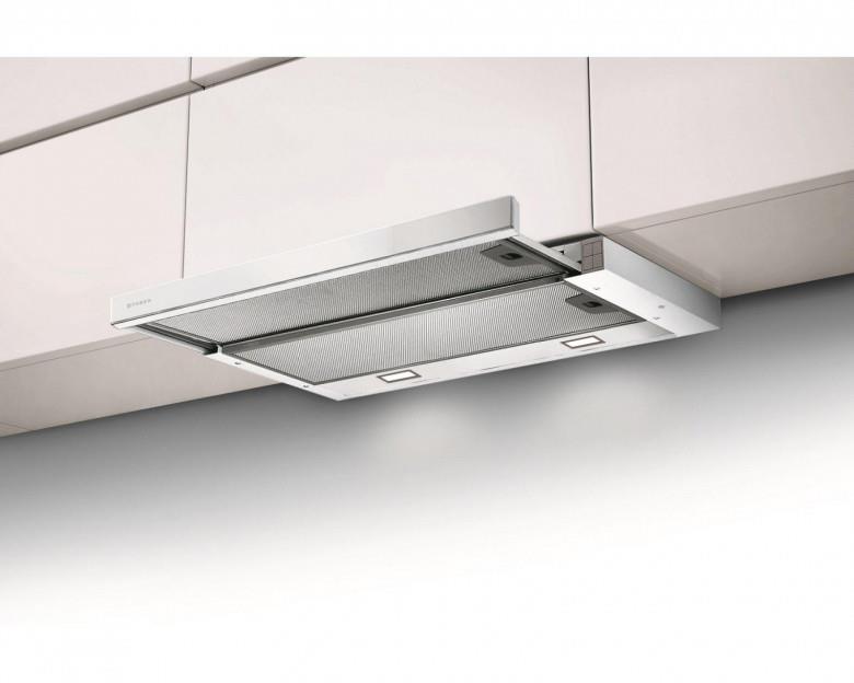 Витяжка Faber телескоп, 60см, 701м.куб/год, Flexa Ng Glass Lux Wh A60, білий