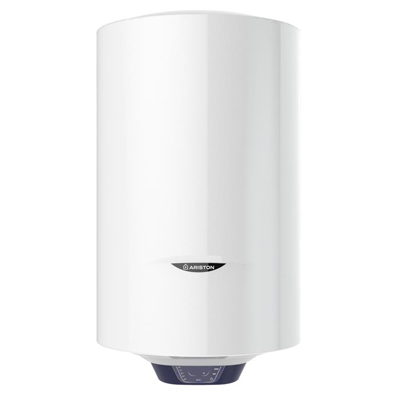 Водонагрівач електр. Ariston круглий BLU1 ECO PL DRY, 80л, 1,8кВт, сухий тен, ел. кер-ння, B, Італія, білий