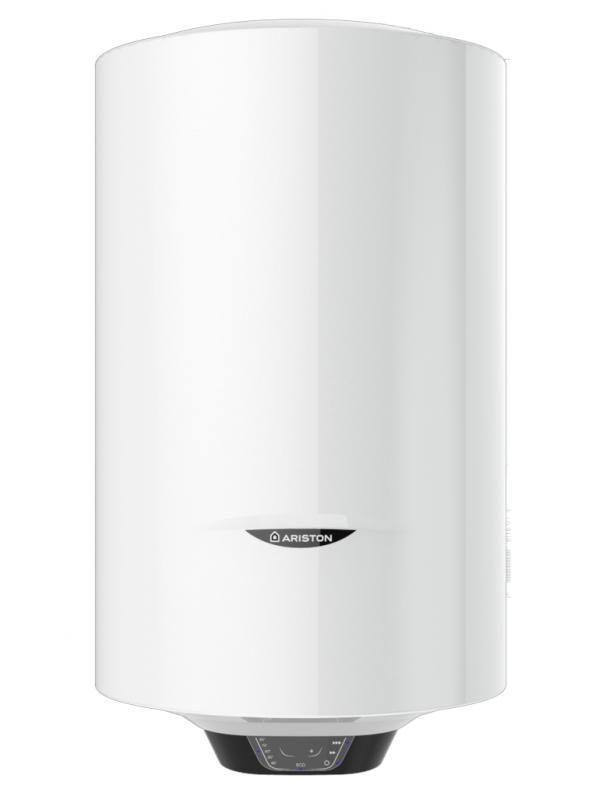 Водонагрівач електр. Ariston круглий PRO1 ECO 100 V 1,8K PL DRY, 100л, 1,8кВт, сухий тен, ел. кер-ння, B, Італія, білий