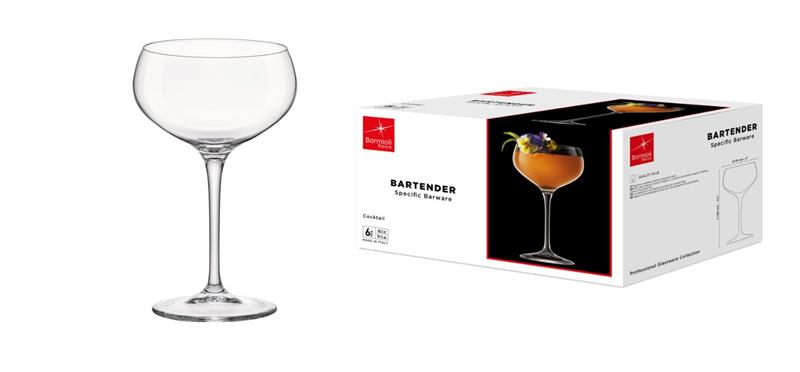 Набор бокалов Bormioli Rocco BARTENDER COCKTAIL, 6*305 мл