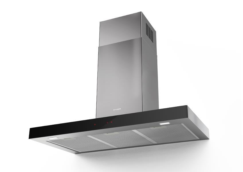 Витяжка Faber купольна, 60см, 1186м.куб/год, Stilo Glass Smart X/V A60, нерж