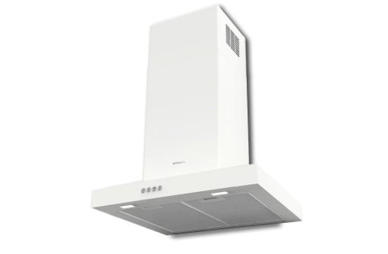 Витяжка Faber купольна, 60см, 1186м.куб/год, Stilo Comfort Wh Matt A60, білий матовий