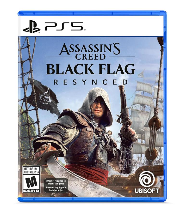 Гра консольна PS5 Assassin's Creed Black Flag Resynced, BD диск