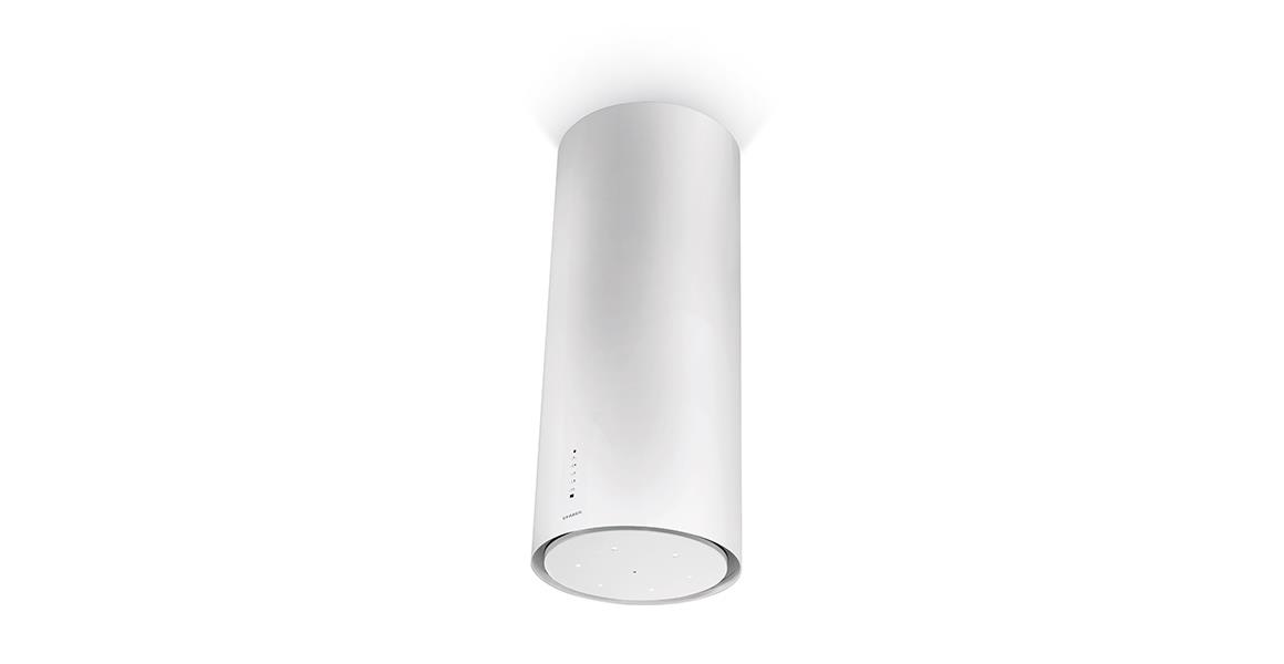 Витяжка Faber купольна, 37см, 1169м.куб/год, Cylind I.Evo Plus Wh Gloss A37, білий