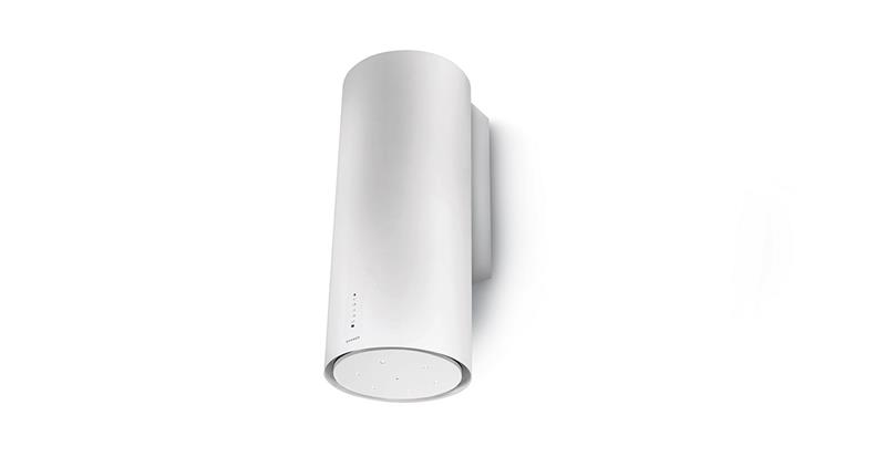 Витяжка Faber купольна, 37см, 1169м.куб/год, Cylindra Plus Wh Gloss A37, білий глянцевий