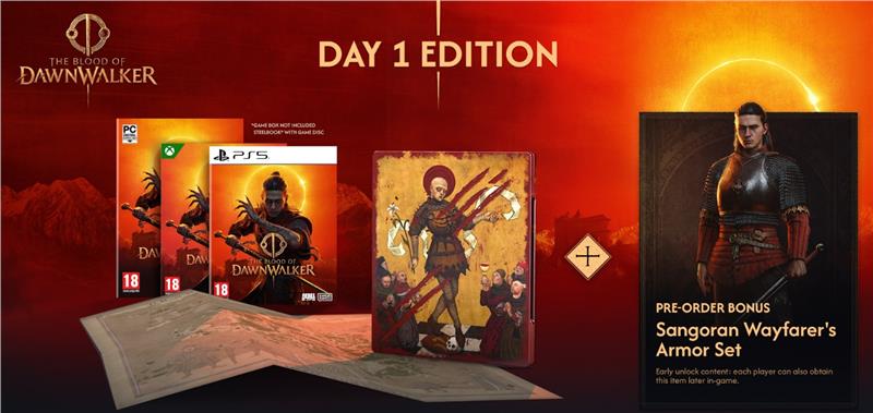 Гра консольна PS5 The Blood of Dawnwalker Launch Edition, BD диск