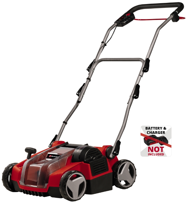Аератор-скарифікатор акумуляторний Einhell GE-SC 36/35 Li - Solo 36В 35см ножі 16шт 9.94кг без АКБ та ЗП