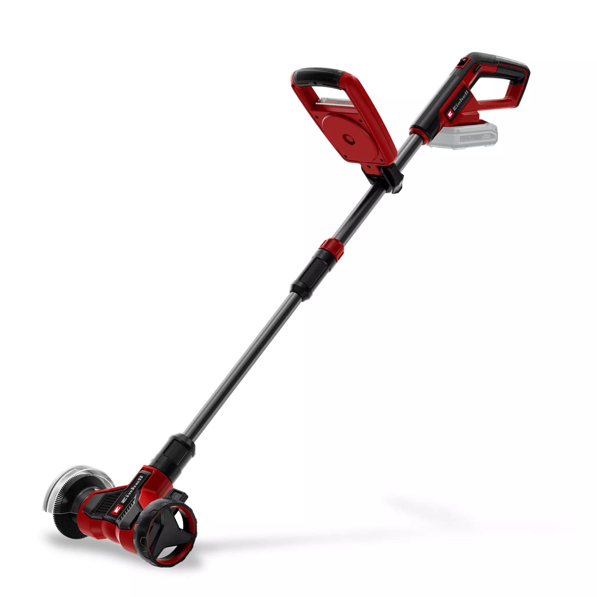 Очищувач швів плитки Einhell Expert GE-CC 18/110 Li E-Solo 18В 1150-1500об/хв щітка 110мм телескопічна штанга 1.53кг без АКБ та ЗП