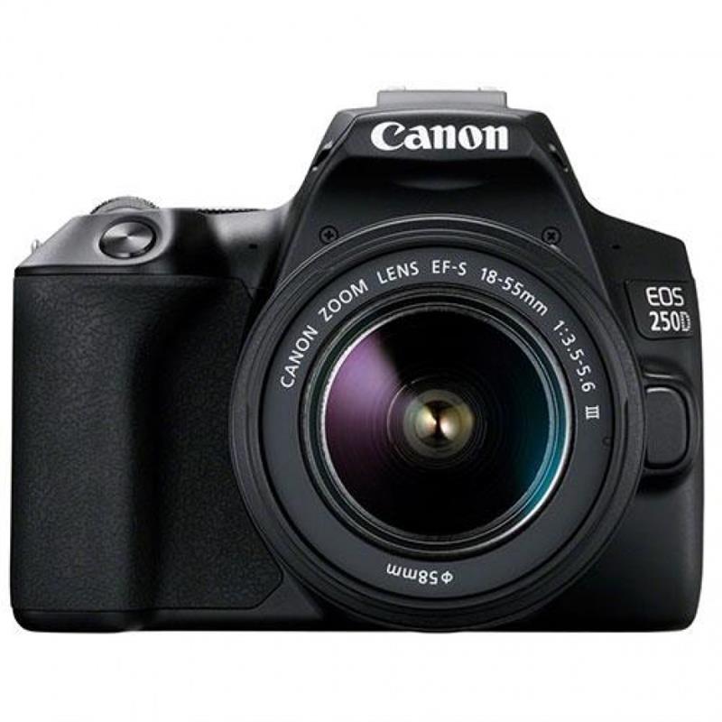 Цифр. фотокамера дзеркальна Canon EOS 250D kit 18-55 DC III Black