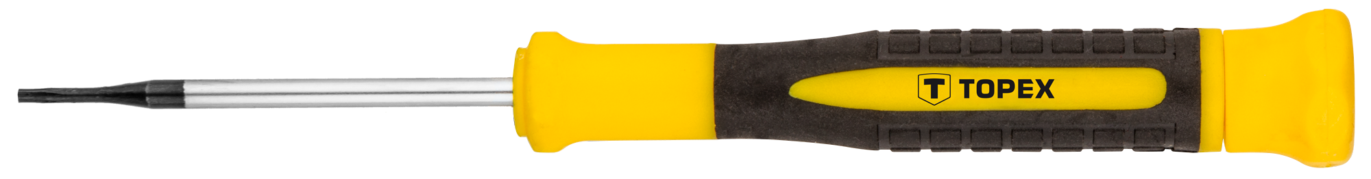 Викрутка TOPEX Torx, прецизійна, T6x50мм, сталь CrV