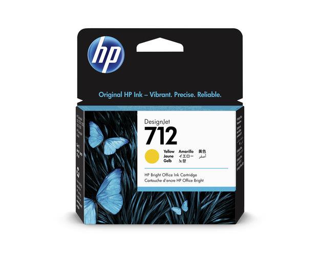 Картридж струменевий HP 712 DesignJet T230/T630/T650 Yellow 29ml