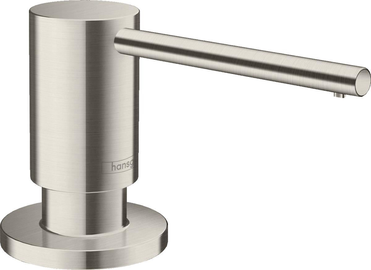 Дозатор для мийних засобів Hansgrohe A41, 500мл, сталевий