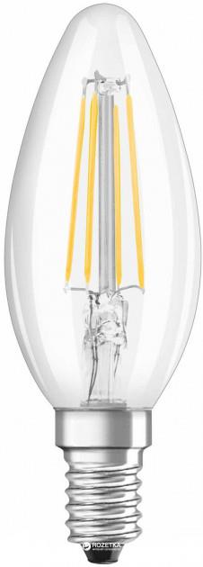 Лампа светодиодная OSRAM LED B35 5W (660Lm) 4000K E14 филамент