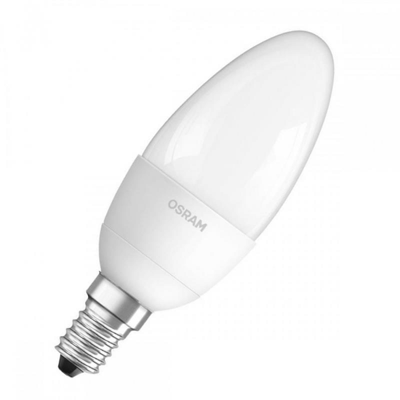 Лампа светодиодная OSRAM LED B35 60W (550Lm) 3000K E14