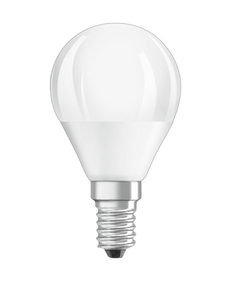 Лампа светодиодная OSRAM LED P40 кулька 5W 470Lm 2700K E14