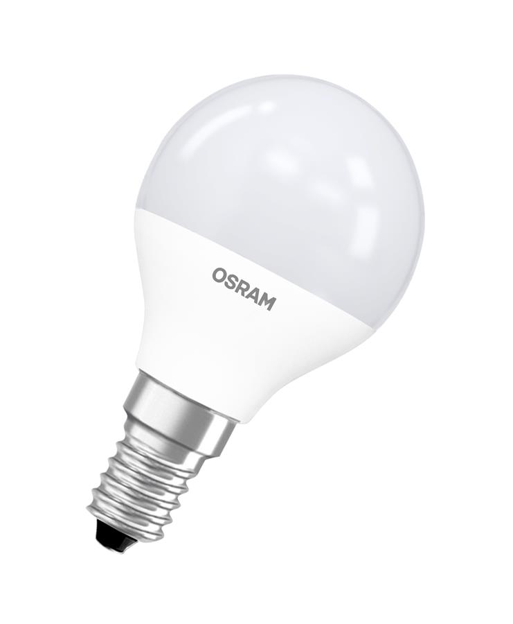 Лампа светодиодная OSRAM LED Р75 8W (806Lm) 3000K E14