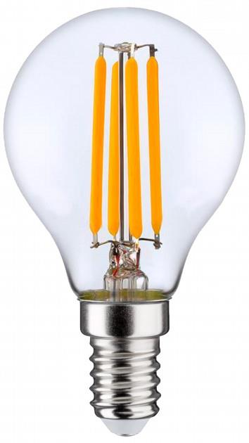 Лампа светодиодная OSRAM LED P45 5W (660Lm) 2700K E14 филамент