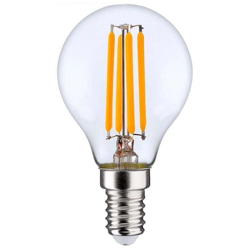 Лампа светодиодная OSRAM LED P45 5W (660Lm) 4000K E14 филамент