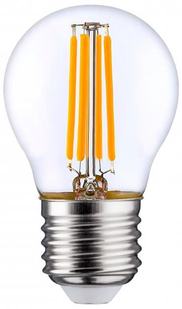 Лампа светодиодная OSRAM LED P45 5W (660Lm) 4000K E27 филамент