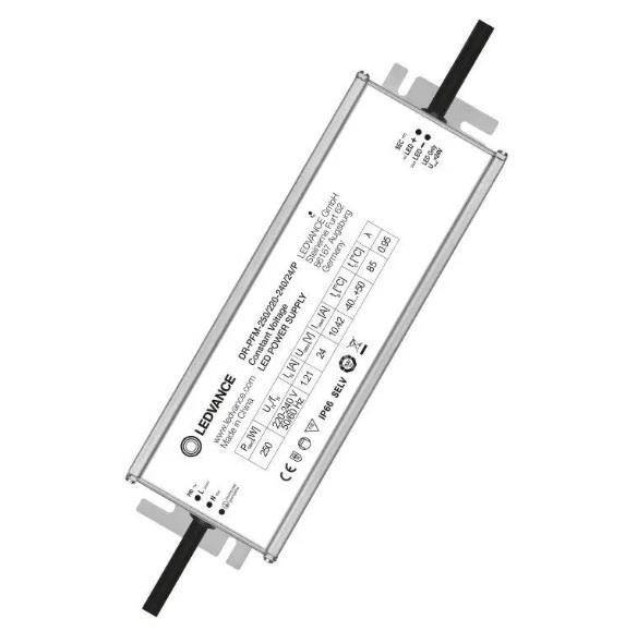 Драйвер LEDVANCE DR-PFM-250/220-240/24/P 10X1 IP66 без димування