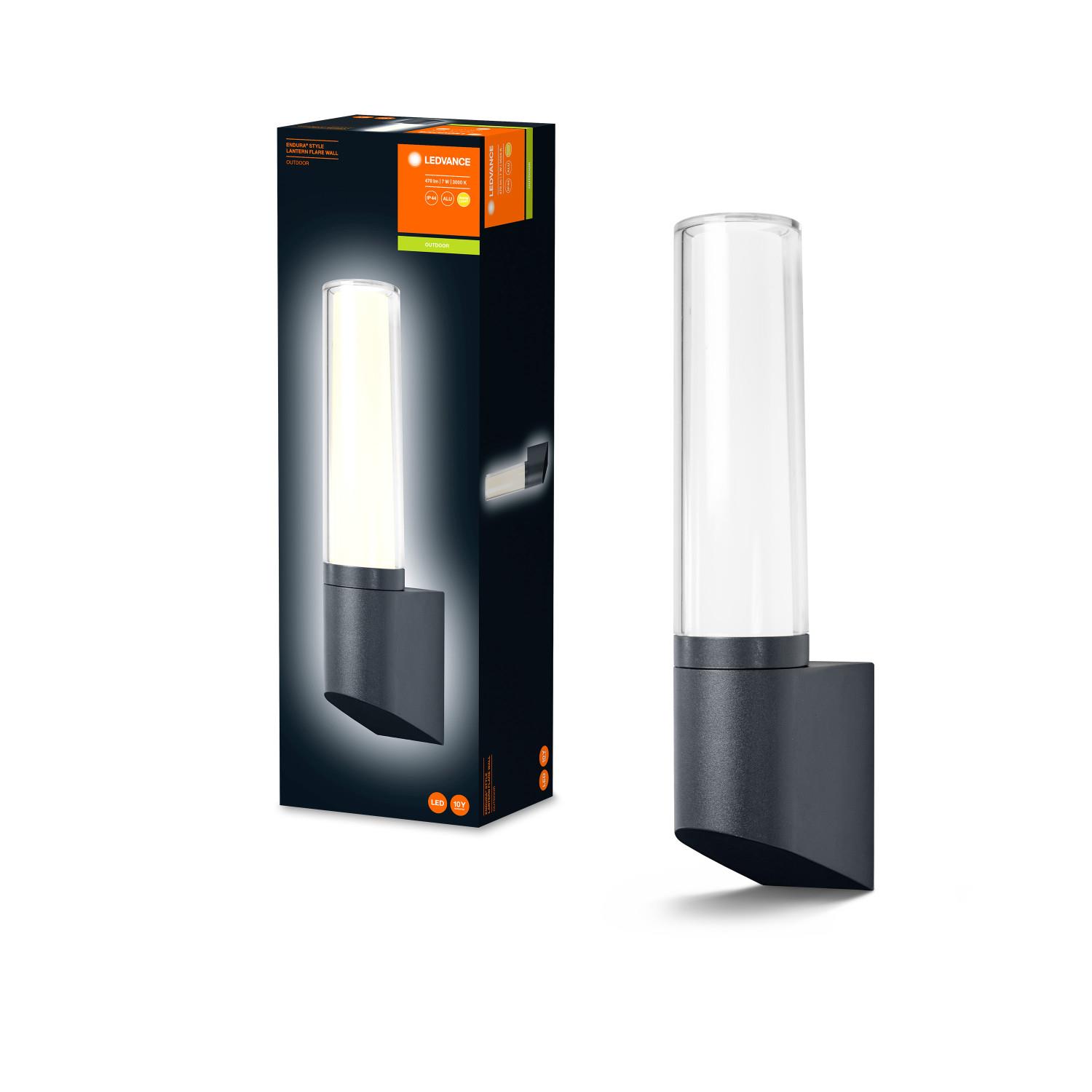 Cвітильник фасадний LEDVANCE LANTERN 7Вт 3000К 470Лм чорний