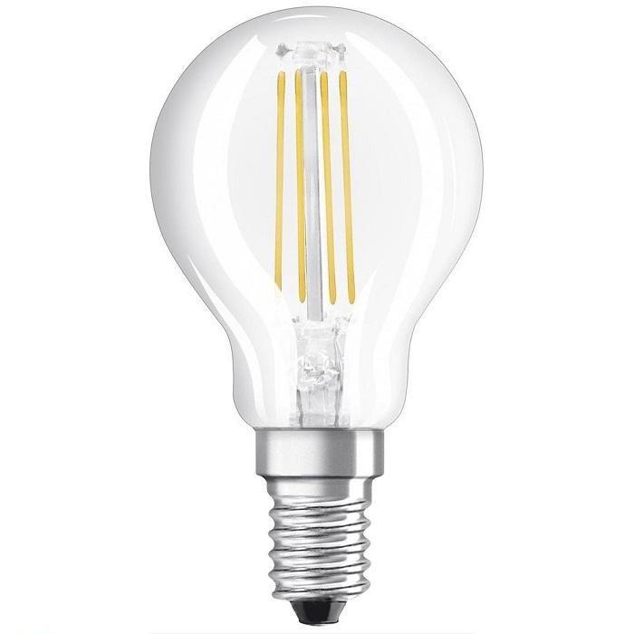 Лампа светодиодная OSRAM LED E14 4-40W 2700K 220V P45 FILAMENT