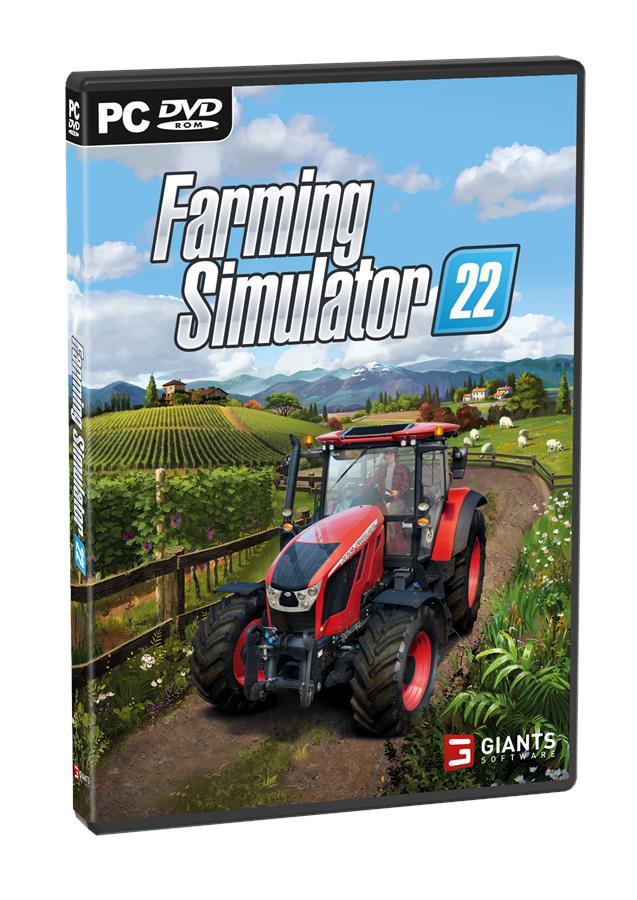 Игра PC Farming Simulator 22 [DVD диск + код загрузки]