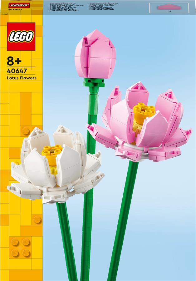 Конструктор LEGO Iconic Botanicals Квіти лотоса