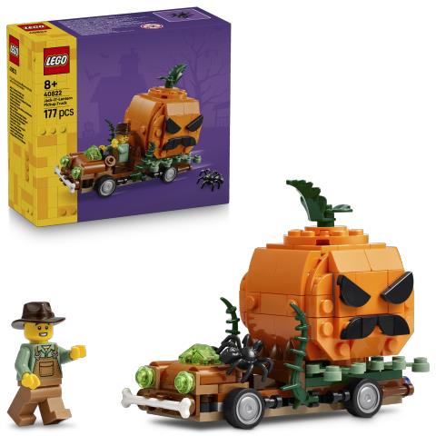 Конструктор LEGO Iconic Пікап Джека-Ліхтаря