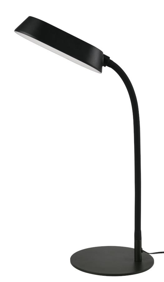 Лампа настільна OSRAM Panan DISK METAL 10W 3000К 4000К 6500К з димером, чорний