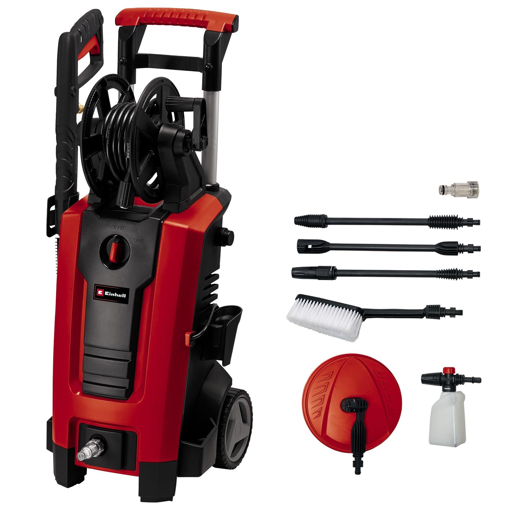 Мінімийка високого тиску Einhell TE-HP 140 1900Вт 140бар 420л/год шланг 5м 11.5кг
