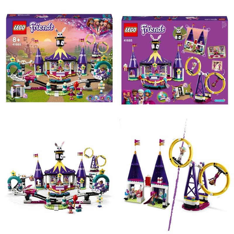 Конструктор LEGO Friends Американские горки на Волшебной ярмарке 41685